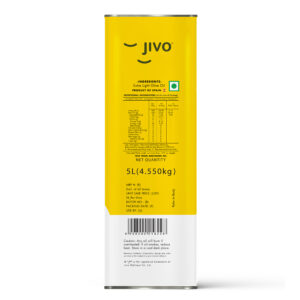 5L Extra Light Olive Oil Side 2