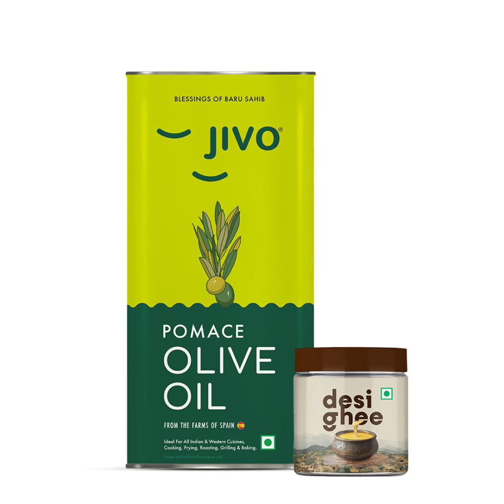 5L Pomace + 500gm Desi Ghee_