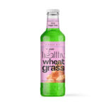 Jivo Ginger Ale Healthy Wheatgrass Juice - Pack of 12 (200ML Glass Bottles) Sugar Free