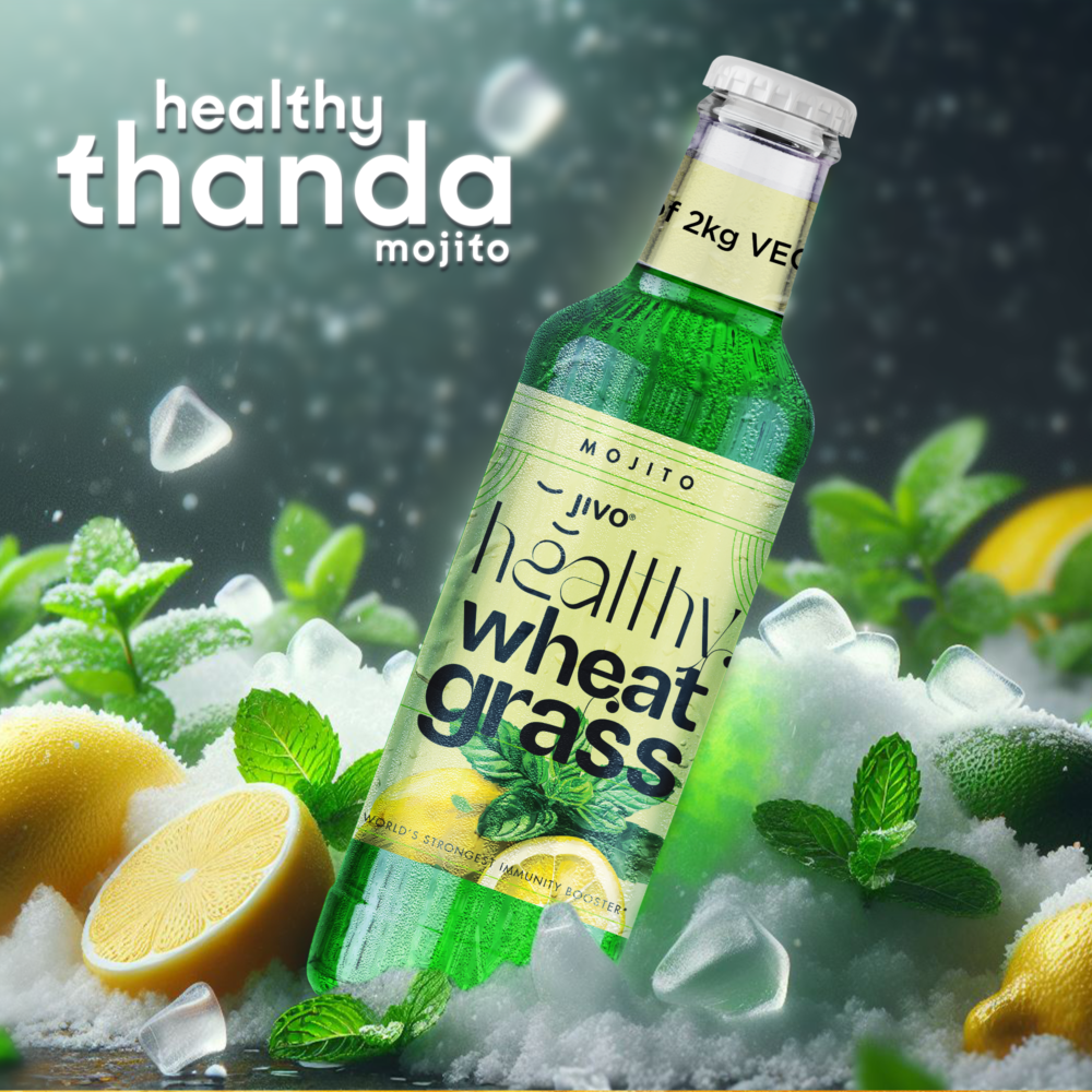 Wheatgrass Mojito 3